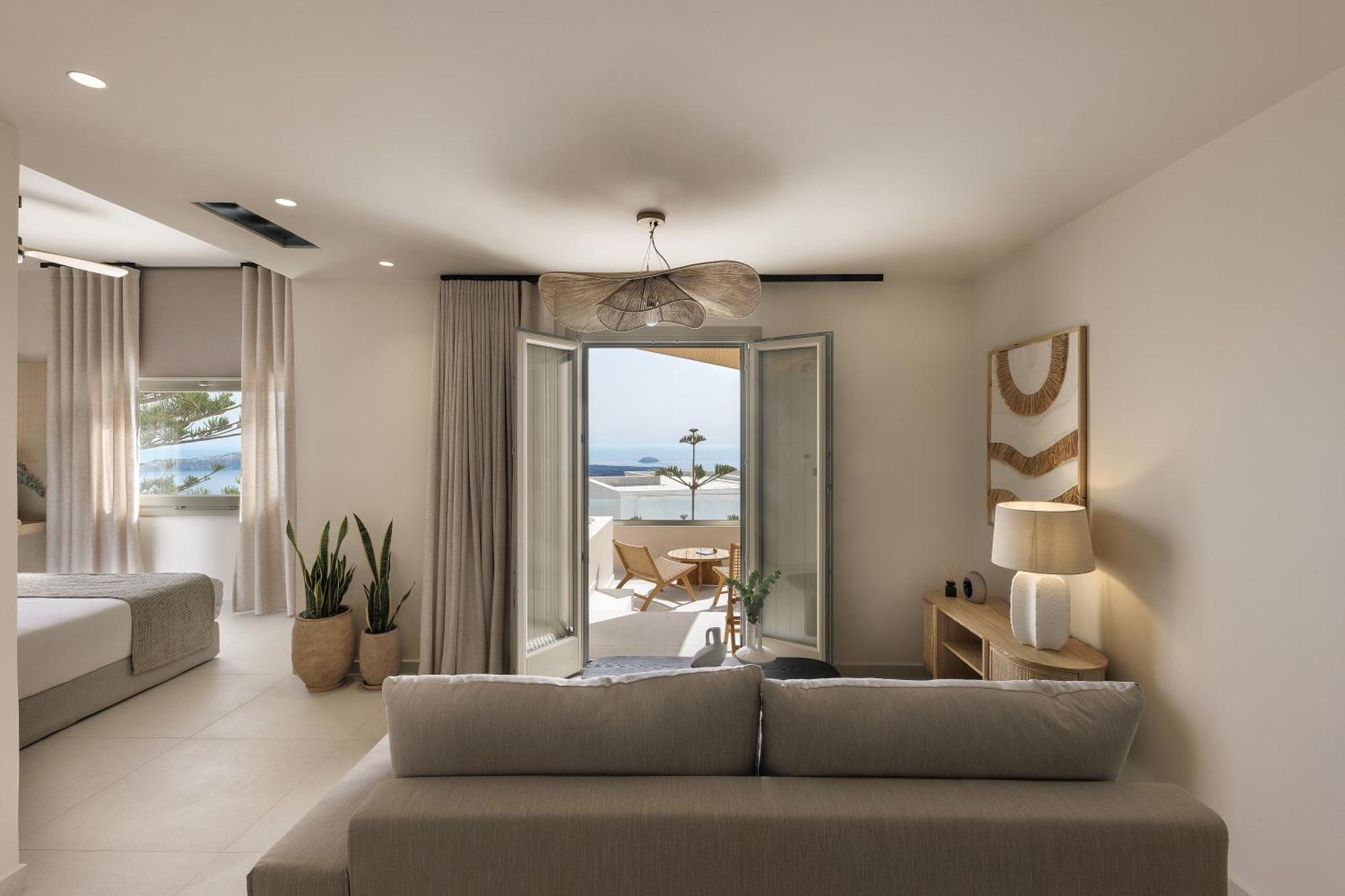 Morfes Luxury Suites By Caldera Houses Фиростефани Екстериор снимка
