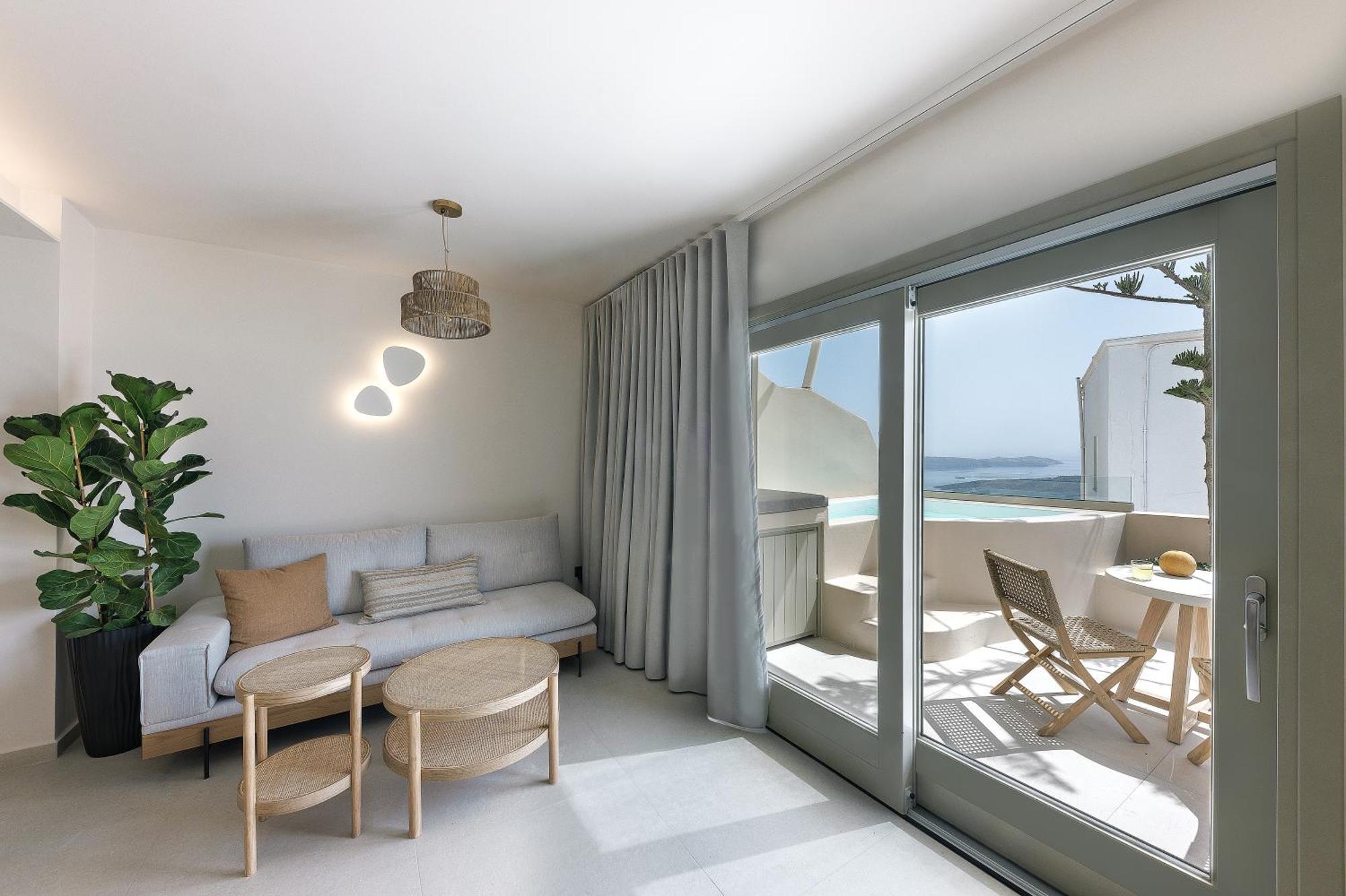 Morfes Luxury Suites By Caldera Houses Фиростефани Екстериор снимка