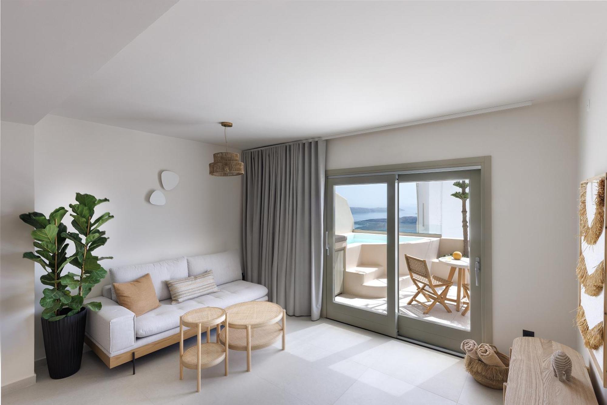 Morfes Luxury Suites By Caldera Houses Фиростефани Екстериор снимка