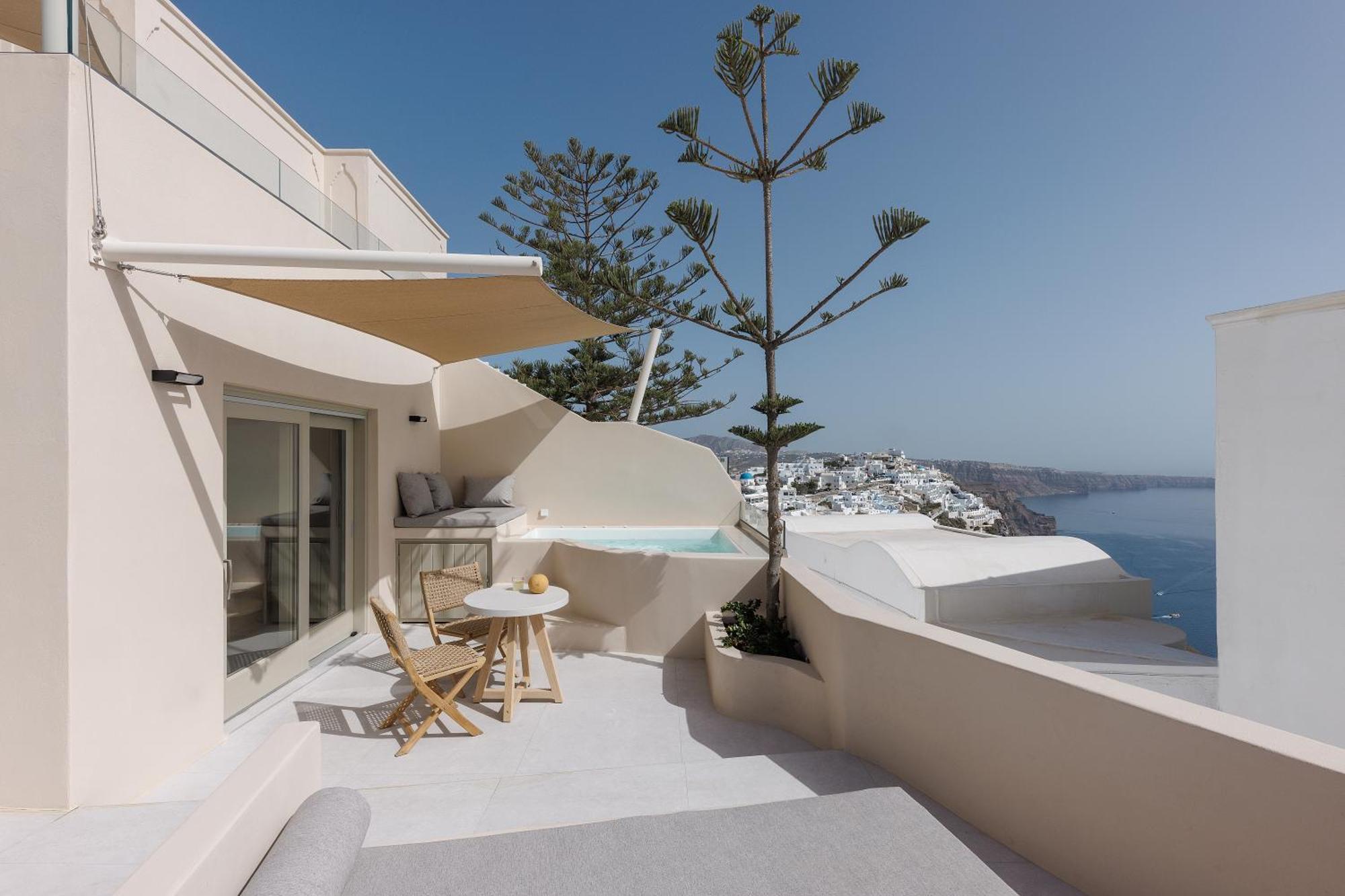 Morfes Luxury Suites By Caldera Houses Фиростефани Екстериор снимка